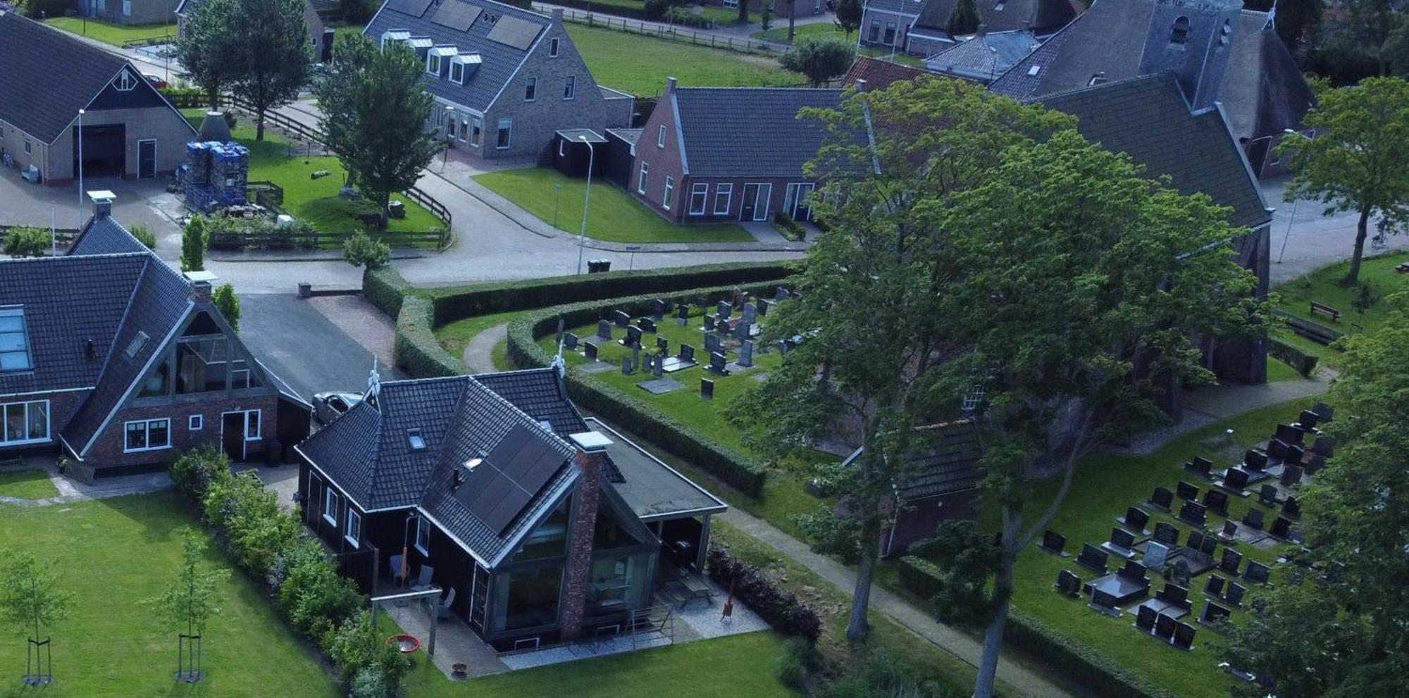 Gastenverblijf lânlibben Lioessens Buitenkant foto